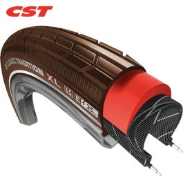 28x1.75x2 (47-622) CLASSIC TRADITION XL bruin Reflex draad 740490 CST
