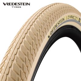 28x1.75 (47-622) DYNAMIC CITY creme Reflex draad 28618 Vredestein