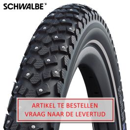 26x2.00 (50-559) MARATHON WINTER PLUS (spikes) zwart Reflex draad 11100598.01 Schwalbe
