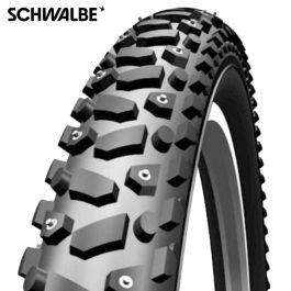 26x1.90 (50-559) SNOW STUD zwart Reflex draad 11132223 Schwalbe