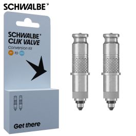 CLIK VALVE Conversion Kit (2 ventielen) van DV naar SCV 3543 Schwalbe