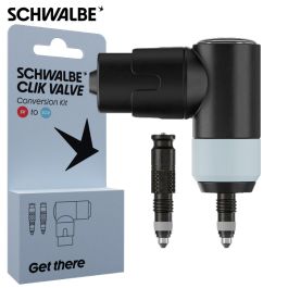 CLIK VALVE Conversion Kit 3 (2 ventielen + pompkop) van SV/FV naar SCV 3541 Schwalbe