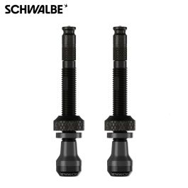 TUBELESS VENTIELEN met Schwalbe Clik Valve SCV 40 mm met sleutel 2 st aluminium 3530 Schwalbe