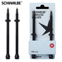 TUBELESS VENTIELEN 100 mm met sleutel 2 st 3537 Schwalbe