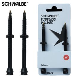 TUBELESS VENTIELEN 80 mm met sleutel 2 st 3536 Schwalbe