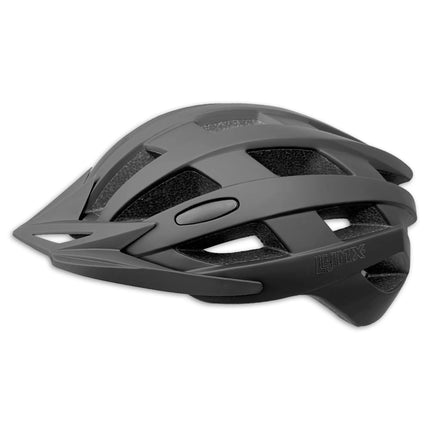 All-Road Fietshelm voor MTB en E-bike Verstelbaar Matzwart maat 58/61 cm (L/XL)