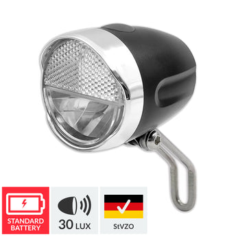 koplamp Modern 30 lux batterij led