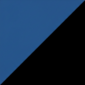 Blauw/zwart