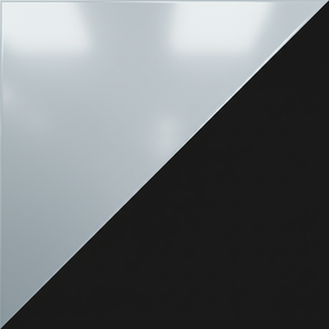 Chroom/zwart