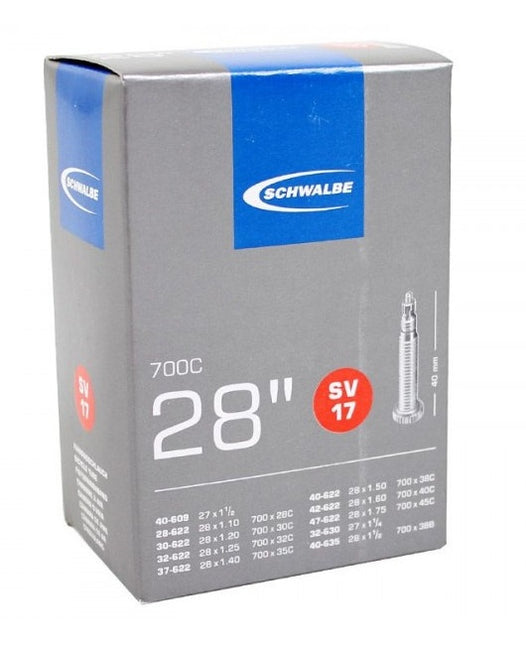 binnenband 27/28 x 1.10/1.75 (28/47-609/635) FV 40 mm