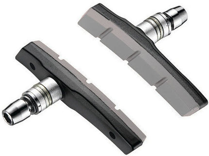 remblokken V-brake 80 x 13 mm/grijs 2 stuks