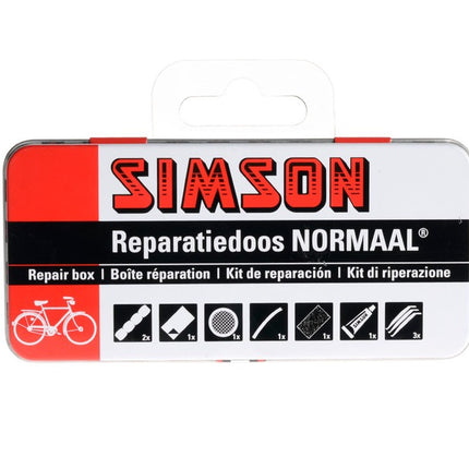 reparatiedoos Normaal 8 x 6 cm aluminium 10-delig