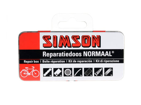 reparatiedoos Normaal 8 x 6 cm aluminium 10-delig